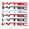 AAALO1 Ivtec I-vtec Letter Badge Car Stickers for 10th Generation New CIVIC Accord Car Logo Modification Rear Trunk Metal Labels