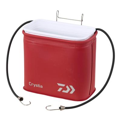 Daiwa Smelt Fishing Christia Smelt Fishing Bucket H21 Red Bucket, (B)