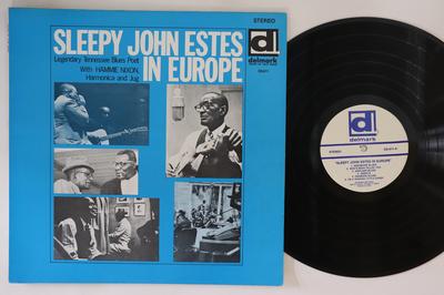 LP Record SLEEPY JOHN ESTES  Sleepy John Estes In Europe DS611 DELMARK US Blues Used