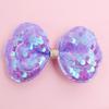 Colorful Glitter Bow Hair Accessories Kit: Semi-Finished Materials for DIY Clothing and Decorations