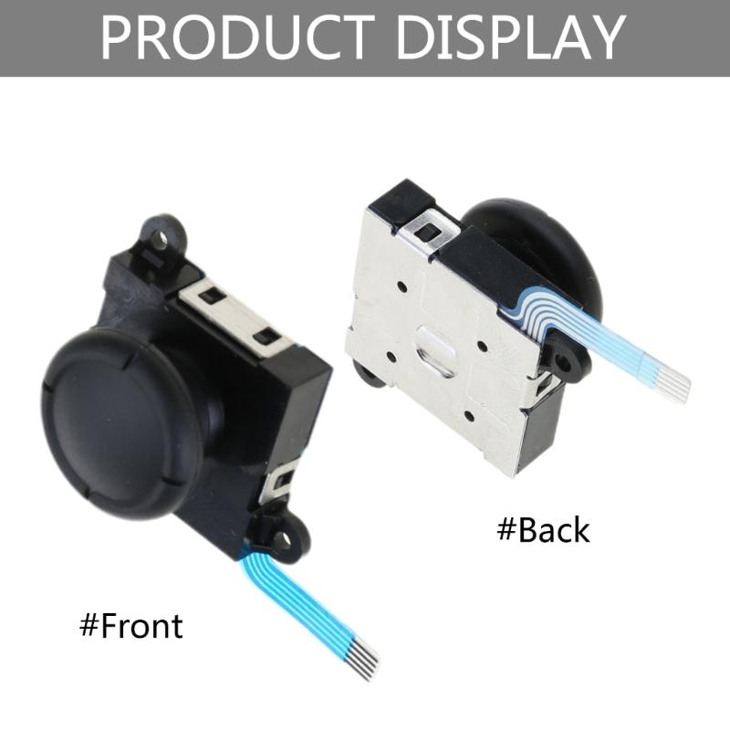 Analog Joystick Thumb Sticks, 3D Sensor Rocker Replacement Repair Accessory for N-Switch Controller
