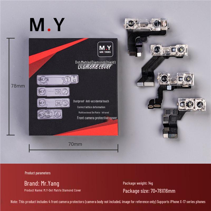 M.Y Multifunctional Infrared Front Camera Protector & Dustproof Repair Tool Standard