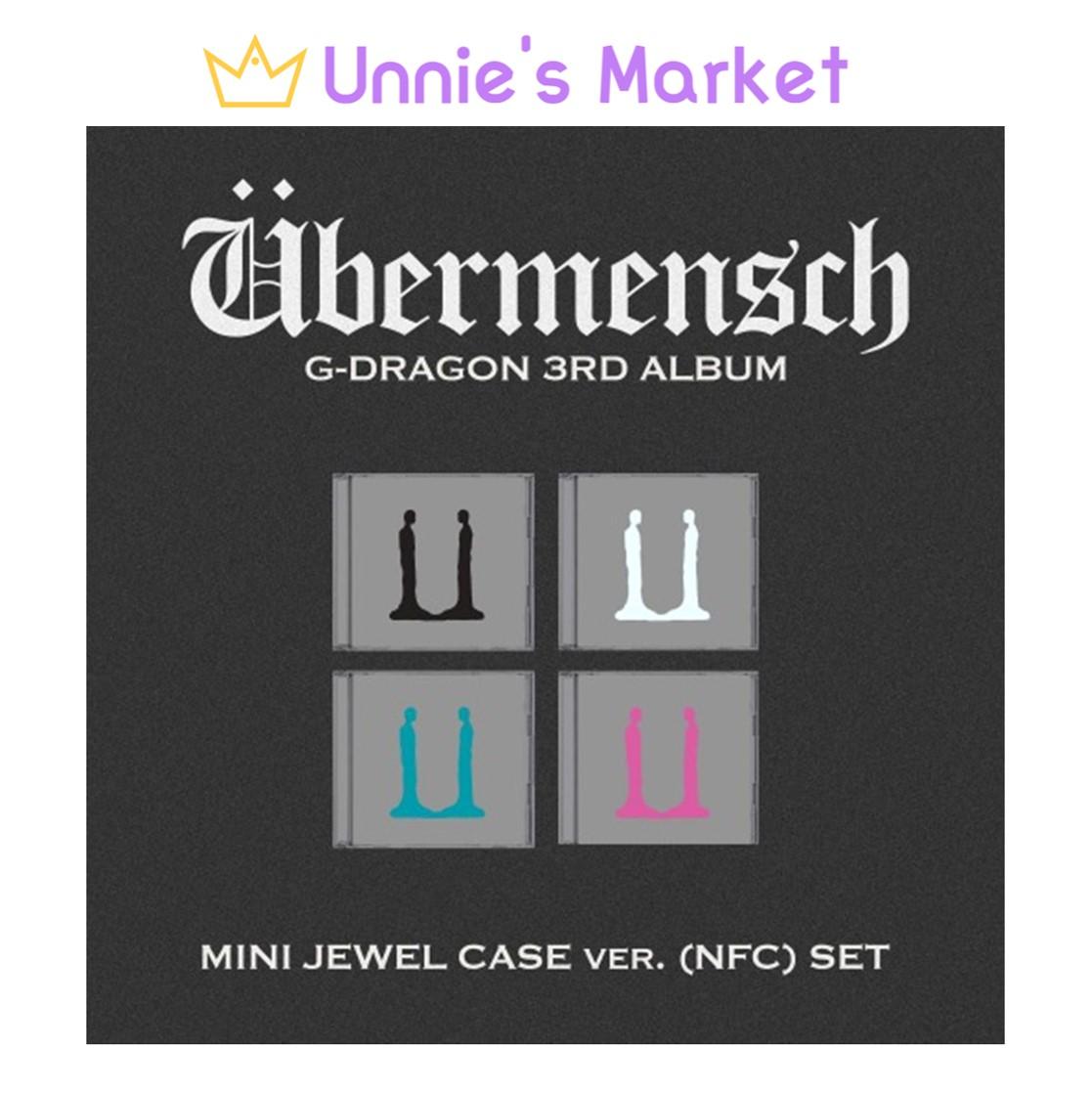 

[Предзаказ/[САЙТ POB/SET] G-DRAGON (БОЛЬШОЙ ВЗРЫВ) 3-Й АЛЬБОМ [Übermensch] MINI JEWEL ver. (NFC) + Бесплатный подарок [NO POB] SET(4 VER)