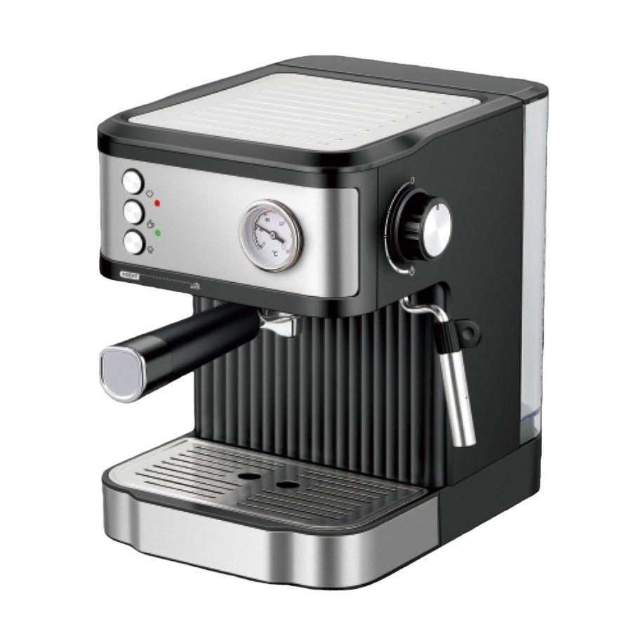 Premium Italian Coffee Machine with Steam Milk Frother - Compact, High-Quality, In Stock