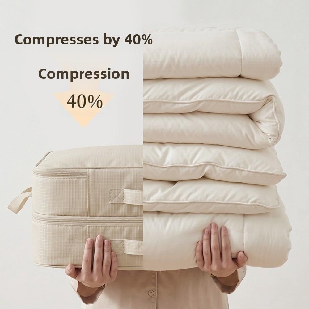 Foldable And Expandable Compression Clothes Storage Bag Quilt Moving Bag for Blankets Comforters