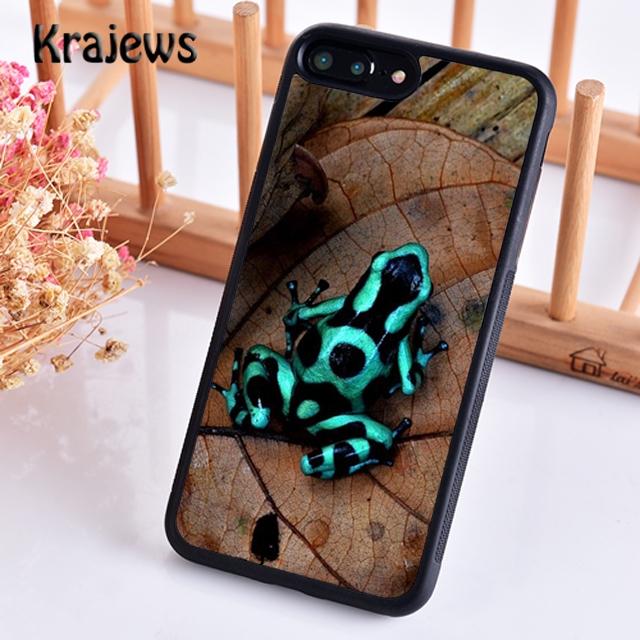 Krajews Frog Tropical Rain Forest Phone Case Cover For iPhone 17 Air 16 15 14 plus 12 pro max coque Fundas