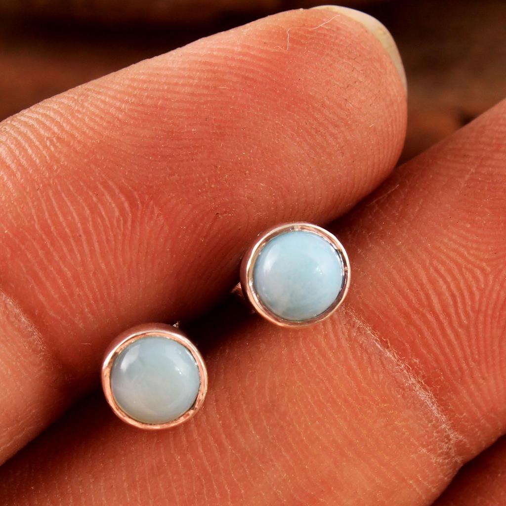 Ametyst Černý Onyx Larimar Granát Měsíční kámen Labra Karneol Stříbrná náušnice 925 Sterling Silver Šperky