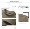 Men's Thickened Warm Long-Sleeve Hoodie, 2025: Half-High Collar, Double-Sided German Fleece, Self-Heating Solid Color Base Layer