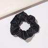 1Pc Satin Large Scrunchies Rubber Bands Hair Ties Elastic Simple Pure Color For Women Girls Scrunchies Hair Tie