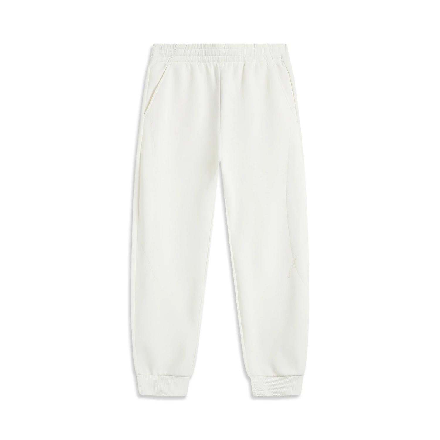 Li-Ning Women s 2025 Fashion Series Fitted Cuffed Knit Sports Pants  AKLU626-3 S