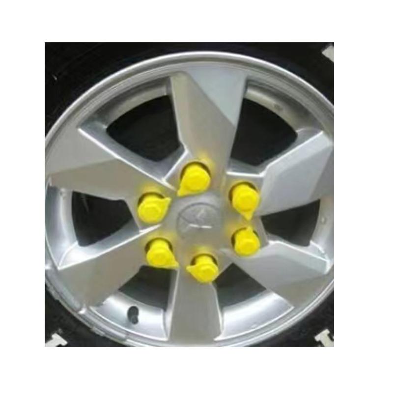 Wheel Nut Indicator High Dust-Cap SWL41 PP for 41mm Nut 8Pcs Car Accsesories