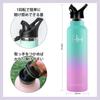 Eliciya 1 Liter Vacuum Insulated Stainless Steel Water Bottle, Large Capacity, Insulates Hot and Cold Water, Leak-Proof Travel Bottle, Stylish
