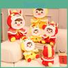 Traditional Plush Dolls With Horse Shaped Shawl Hat Decor For Lunar New Year Celebration Gift