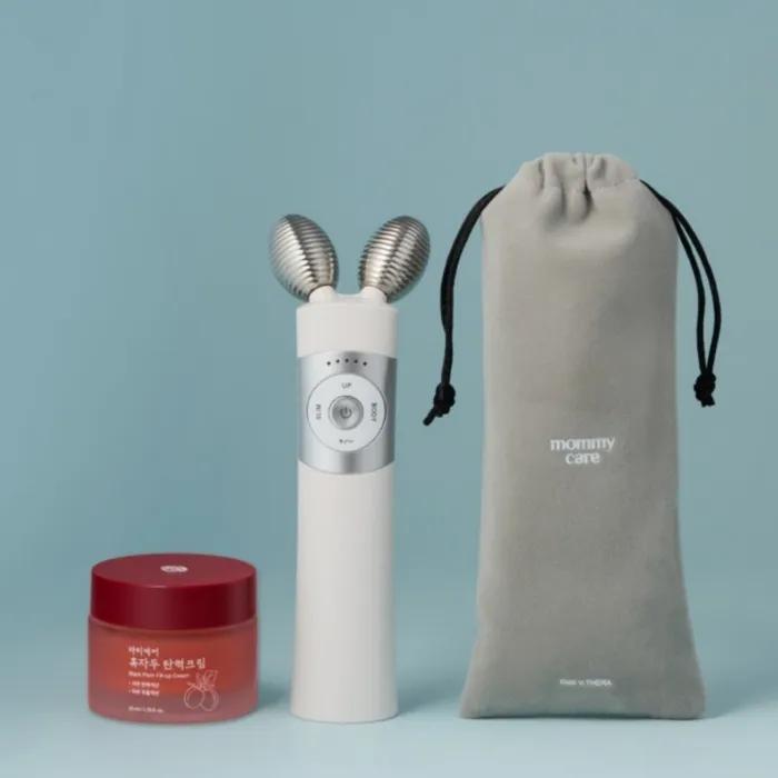 

[СОСТАВ НАБОРА] EMS V-Cera Меридианный прибор + Эластичный крем Черная слива (+Эксклюзивный чехол в комплекте) (Доступны розовый/белый цвет) Pink V-Cera + Black Cream + Pouch