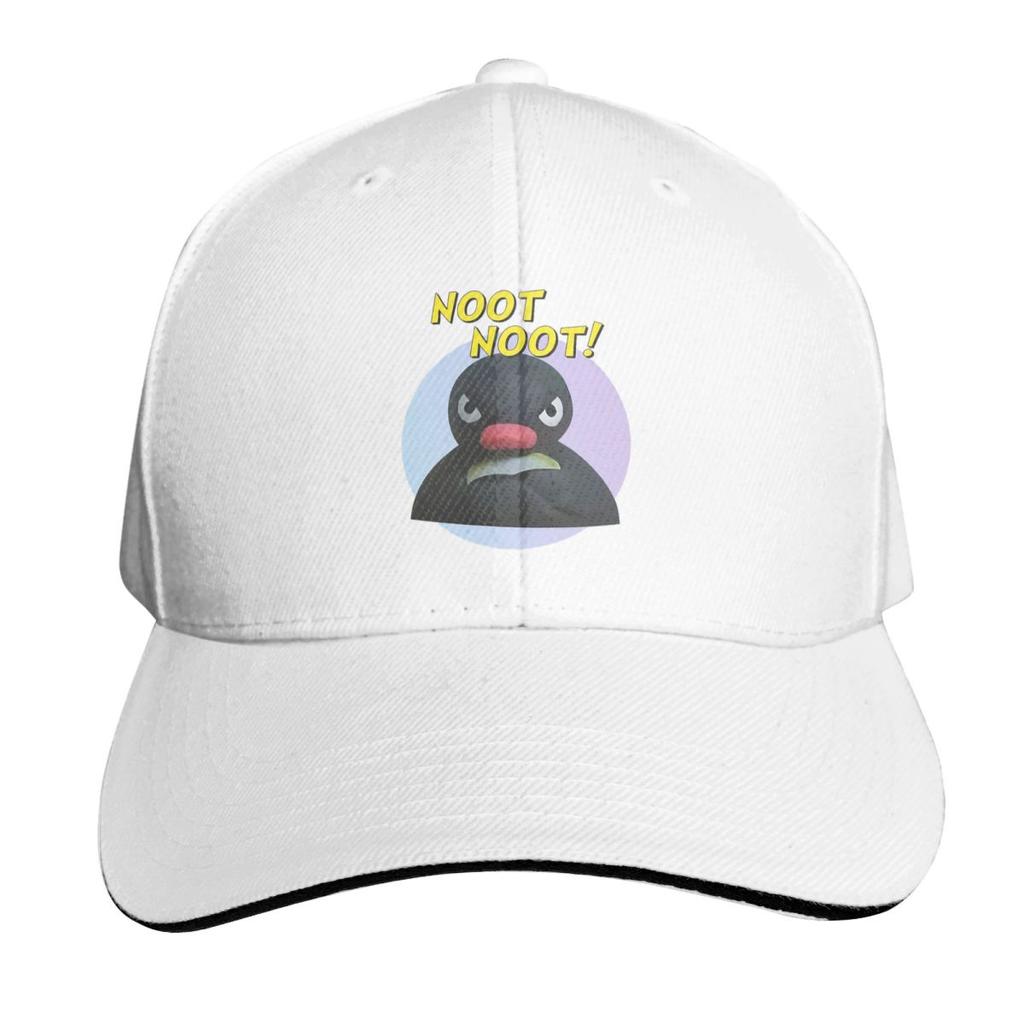 Pingu Noot Noot Logo Angery Pingu Cap Fashion Casual Baseball Caps Adjustable Hat Hip Hop Summer Unisex Baseball Hats