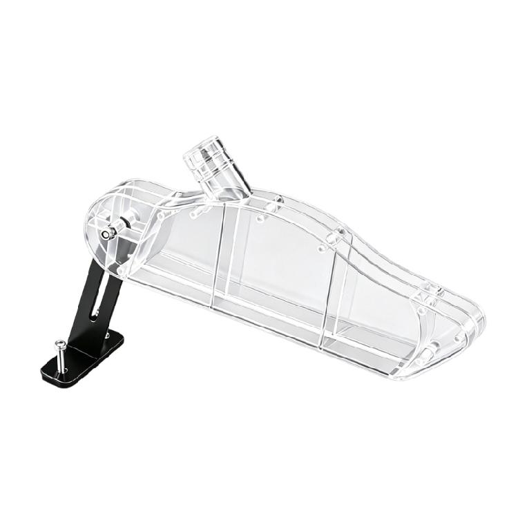 Table Sawing Protector Cover Plastic Sawing Guard with Vacuum Splitting Cutter Dust Debris Protective Accessories