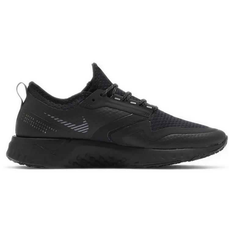 Nike Odyssey React 2 Shield 'Black Metallic Silver' Women's BQ1672-001