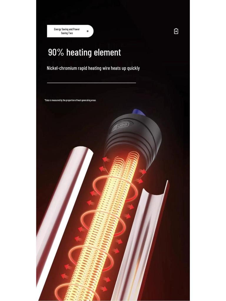 Stainless Steel Aquarium Heater: Explosion-Proof, Auto Temperature Control for Fish & Turtles