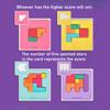 Non-Toxic Montessori Desktop Puzzle Toys Kids Battle Table Game Tangram Math Toys Building Blocks Board Color Shape Training For Kids Gift