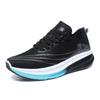 New mesh trendy sports shoes, light student breathable running shoes, thick-soled comfortable low-top fly-woven men's shoes