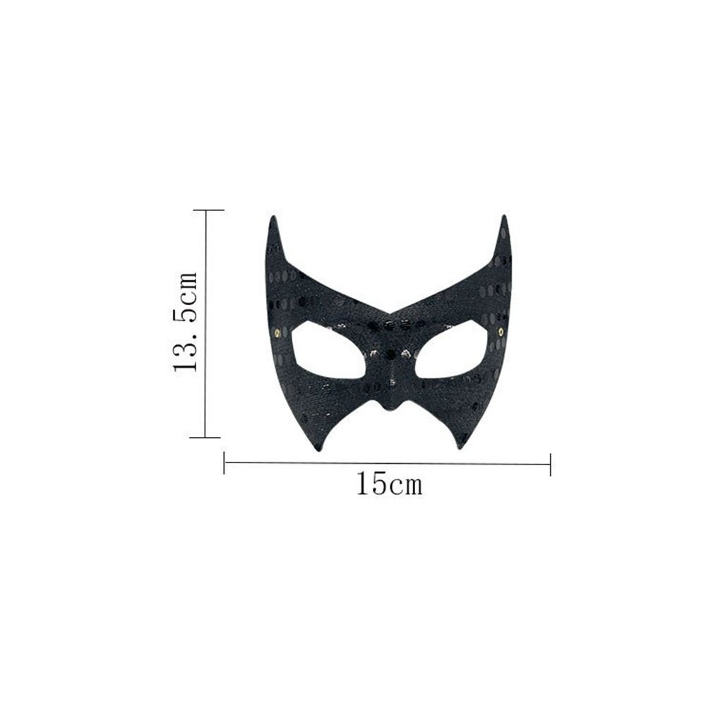 Fashion Side Butterfly Masquerade Mask Half Face Sequin Mardi Gras Mask Decorations Mask Eye Mask Party Use