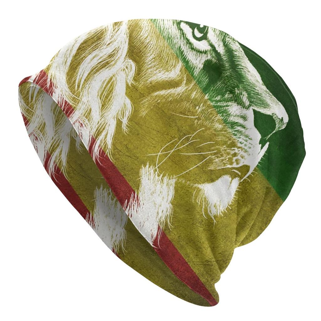 Winter Warm Lion Of Judah Reggae Rastafarian Flag Bonnet Femme Slouchy Beanie Hat Cool Ski Skullies Beanies Caps for Unisex Women