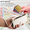 For Samsung Galaxy S24/Galaxy S25 Wallet Case with Straps,Rhombus Leather Stand Phone Cover