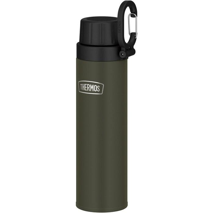 Thermos Outdoor Series Water Bottle - Cold Drink Bottle with Carry Loop - 500ml - Khaki - RBAA-500 KKI