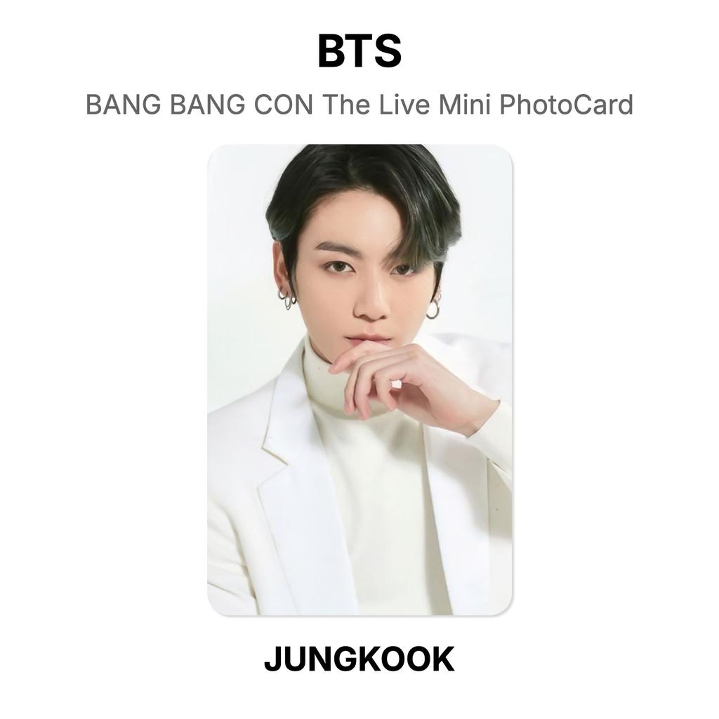 BTS BANG BANG CON The Live Mini PhotoCard Official Photocard