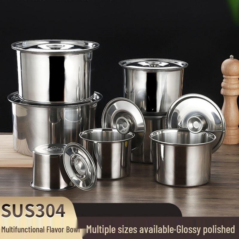 ZISIZ 304 Stainless Steel Mixing Bowl Set