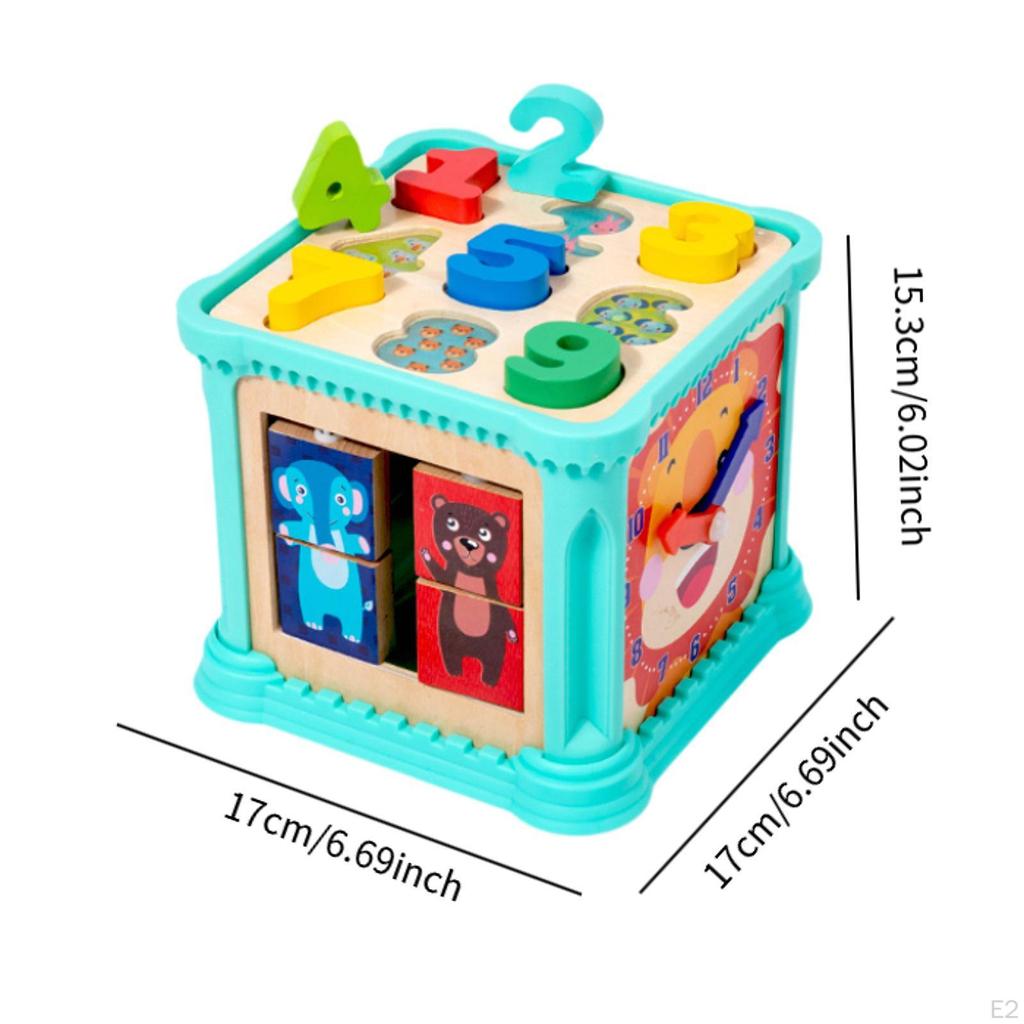 Intelligence Box Toy Set Interactive Puzzle Game for Toddlers Preschool Kids
