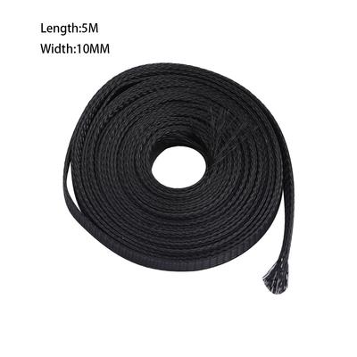 5M Tight Gland Expandable Wire Insulation Braid Sleeving Protection Cable