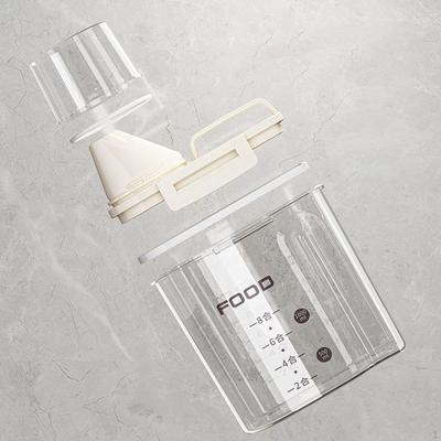 Porte-poudre à lessive frais avec balance pour l'organisation de la salle de bain