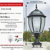 European Style Outdoor Waterproof Pillar Lamp for Villa Entrances and Community Courtyards