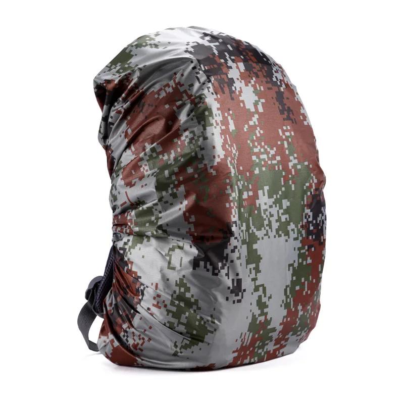 

Outdoor Backpack Rain Cover - Waterproof Nylon, Fits 35L-45L, Army Green & Camo Designs, Lightweight Portable, Tear-Resistant, U