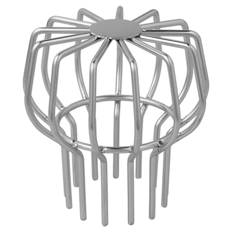 Strong Debris Defense Drain Filters Meshing Resistant Easy Installs Steel Drain Cover Meshing for Gutters Downspouts