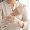 Full-finger Design Women Sun Protection Gloves Lace Summer Sunscreen Gloves  Party Wear