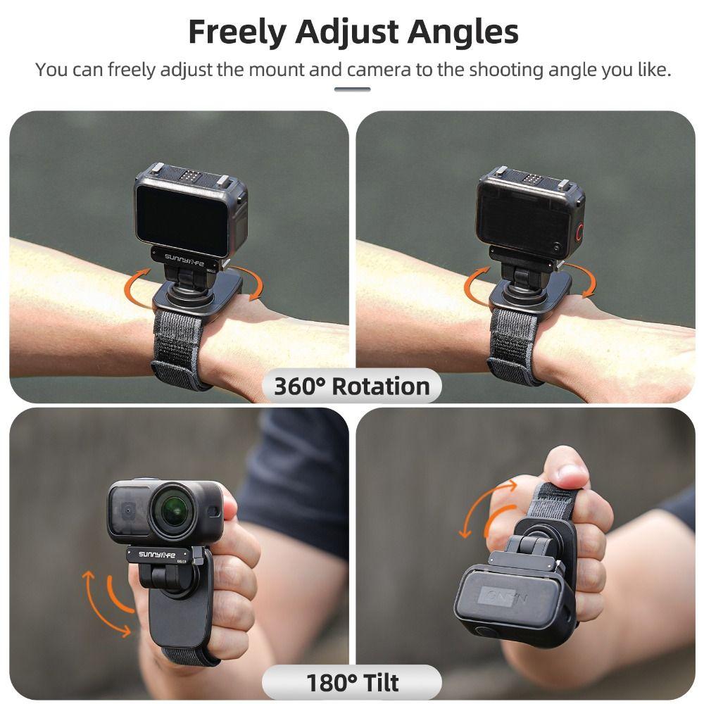 Cinturino da polso magnetico a sgancio rapido Staffa per cinturino a mano per accessori fotocamera DJI Osmo Nano