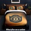 Set de Cama Manchester United FC Diseño 1 Funda Nórdica + 2 Fundas de Almohada Suave Transpirable Ropa de Cama para el Hogar
