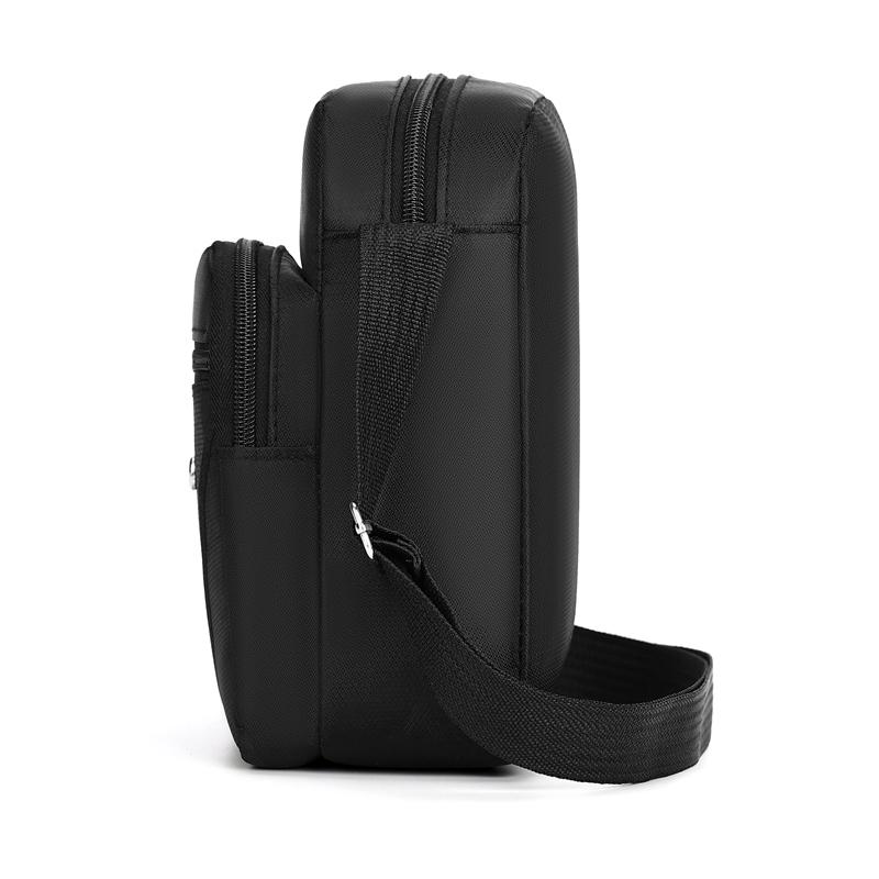 Bolsa de Ombro Masculina Bolsa Casual Masculina Impermeável Outdoor Multifuncional Transversal