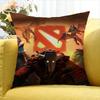 Game D-Dota-2 Various Sizes Square Pillow Case For Car Home Bedchamber Decor