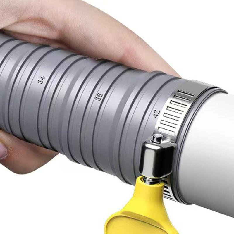 Flexible Extended Drainage Pipe Reinforced Anti Leak Designs Extension Drain Hose For Automatic Washing Machines Use