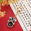Chinese Style Lion Head Keychain, Dragon with Diamonds, Lion Head Bag Pendant, Foshan Lion Dance Creative Design