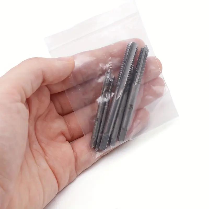 High Speed Steel Thread Tap Set M3-M24 Straight Fluted Hand Taps for DIY Woodworking Machinery