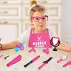 17Pcs Girls Beauty Salon Set Make Up Kit For Kid Pretend Play Toy Cosplay For Party Game Maquillage Juguetes Girls Birthday Gift