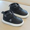 Autumn Children's High Top Casual Sports Shoes  New Boys Board Shoes Soft Sole Baby Toddler Comfortable Outdoor Sneakers