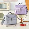 Stylish Insulated Lunch Bag for Office Workers, Bento or Breakfast Carry Bag