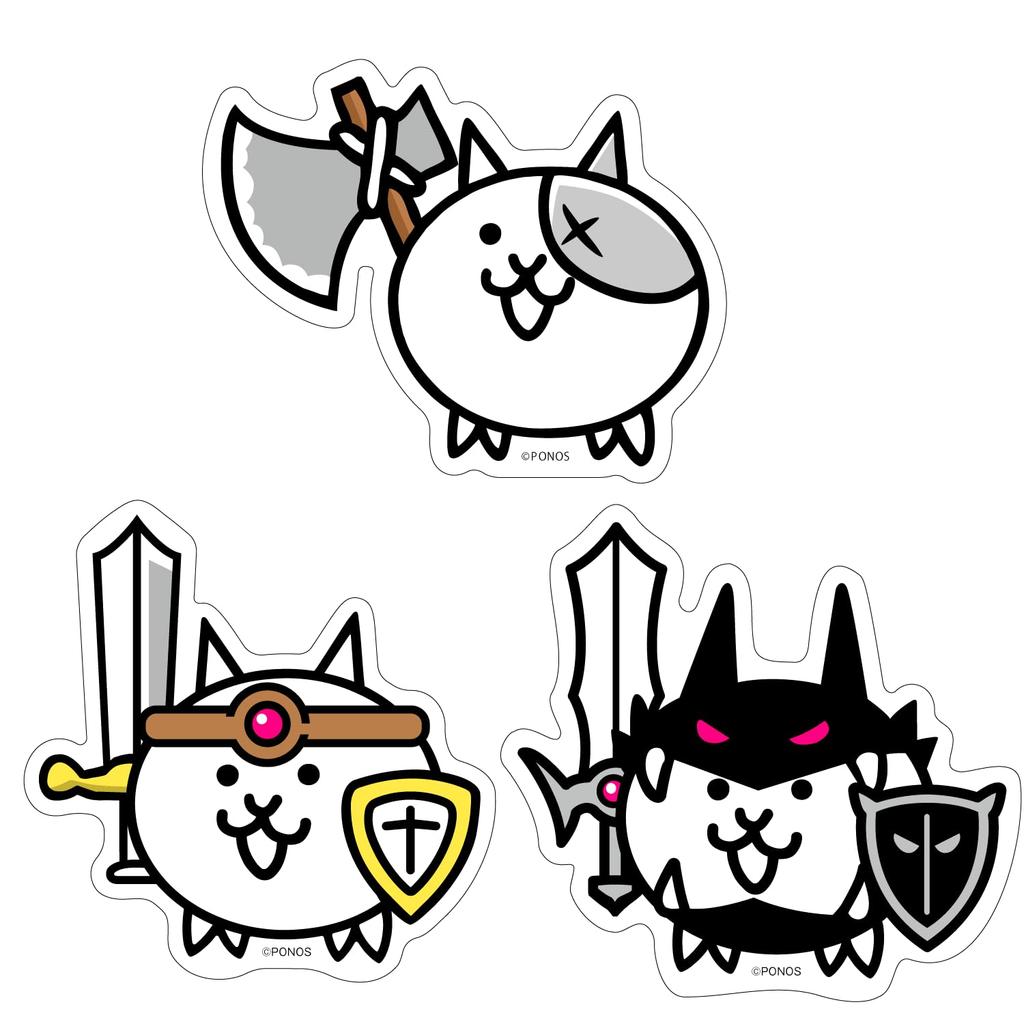 Nyanko Daishouten Original Sticker Set Battle Cats The Battle Cats