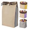 Fresh Food Preservation Pouches Self Sealing Potato Storage Bag Breathable Non-woven Roll Top Closures Kitchen Ingredient Bags Organizer Reusable