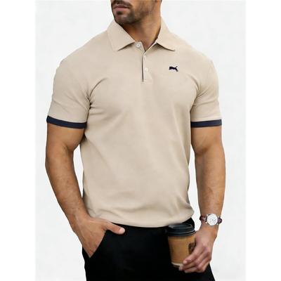Men's Polo Shirts Short Sleeve - Shirts for Men's Regular-Fit, Casual Athletic Collared T-Shirts 